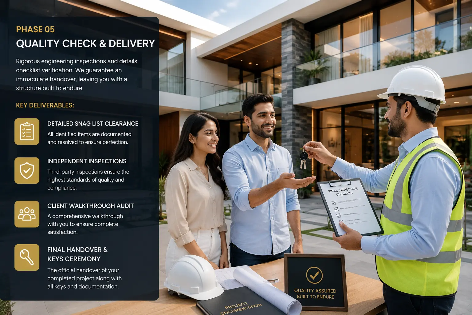 Quality Check & Delivery